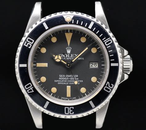 rolex sea dweller 16660 matte dial for sale|Rolex Sea-Dweller deep.